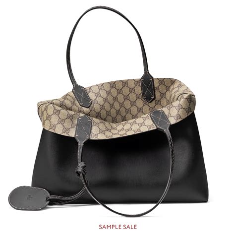 gucci tote bag tela|gucci unisex tote.